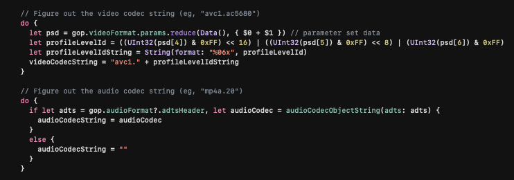 YouTube MPEG-DASH Initialization Codec - 1