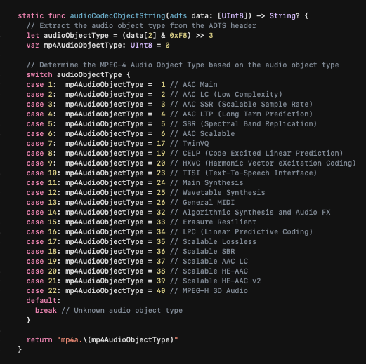 YouTube MPEG-DASH Initialization Codec - 2