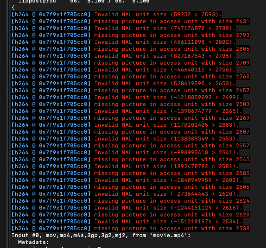 FFProbe Example