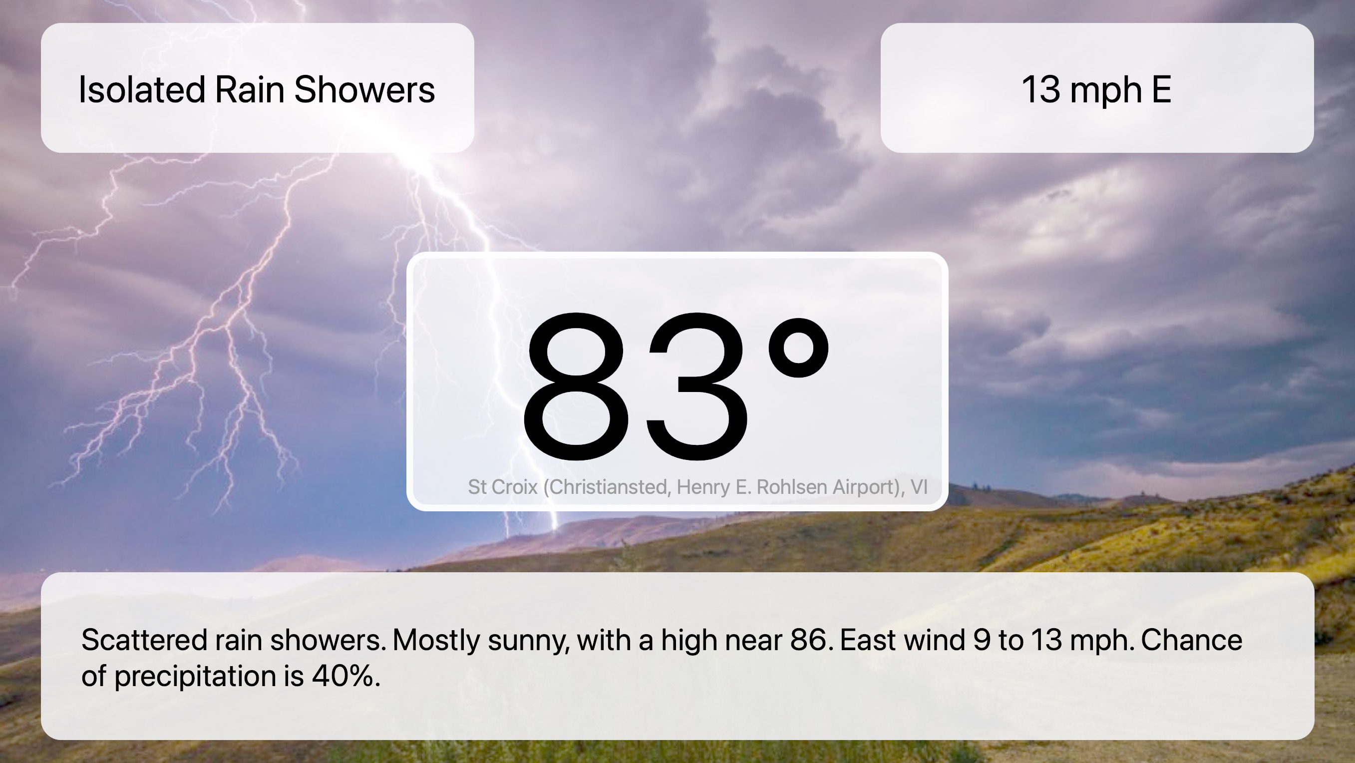 Weather Module